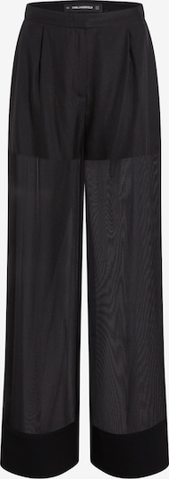 Karl Lagerfeld Hlače s naborima u crna, Pregled proizvoda