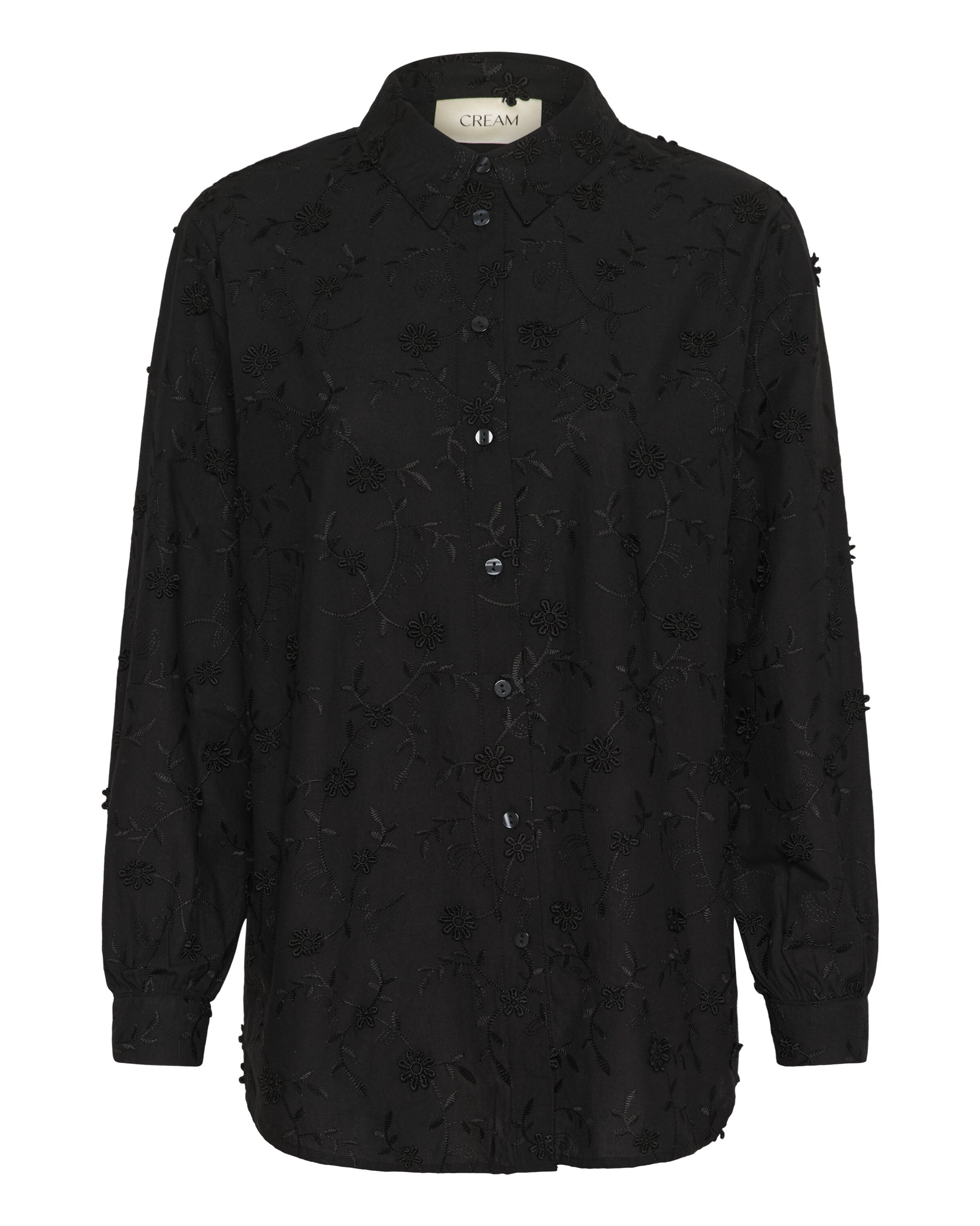 Cream Chemisier en noir, Vue avec produit