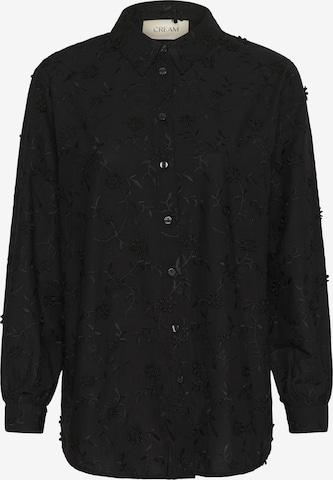 Chemisier Cream en noir : devant