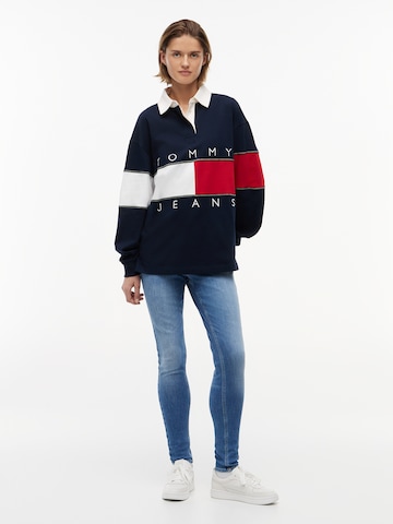Tommy Jeans Sweatshirt i blå