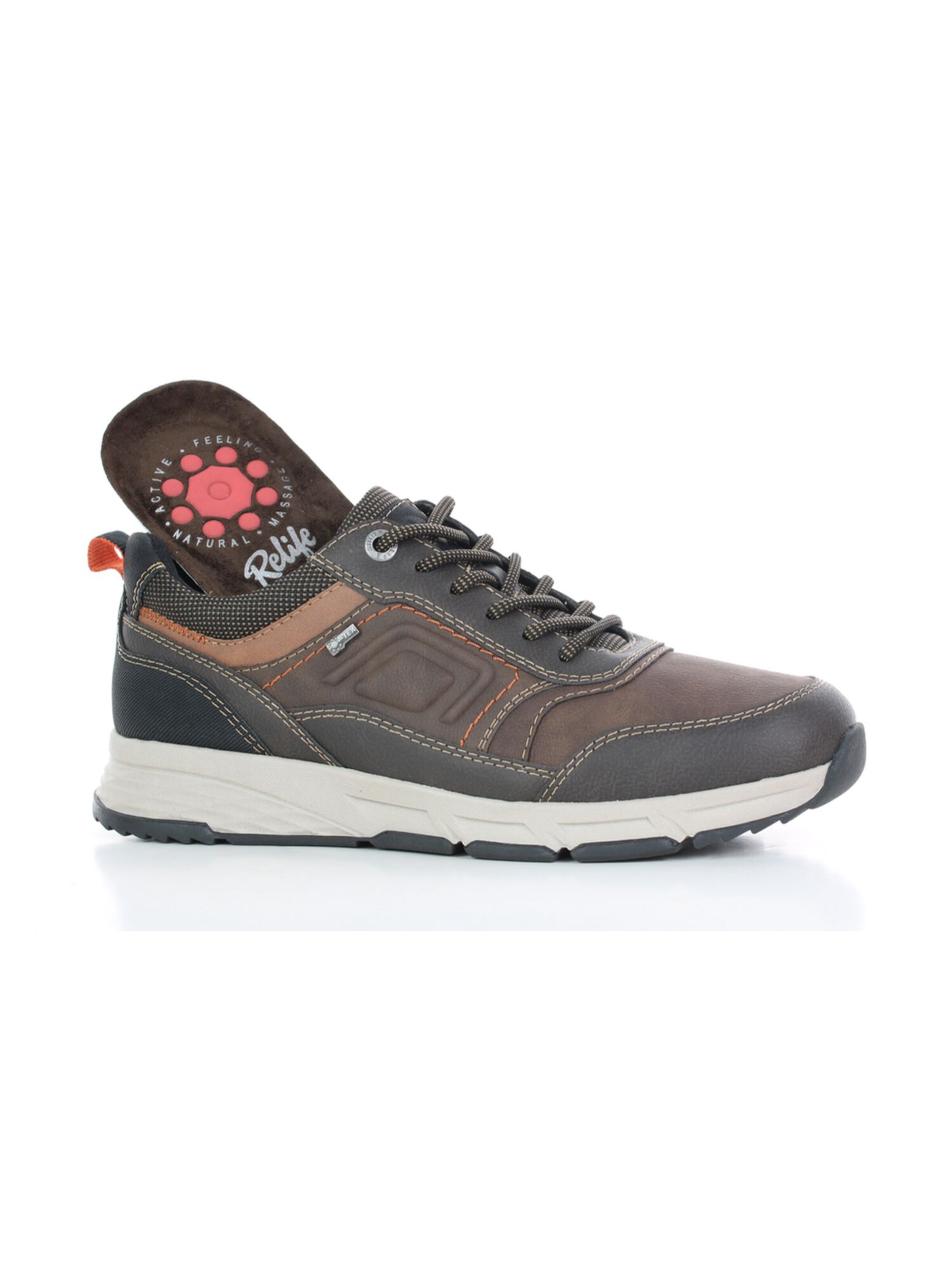 Relife Lace-up boot in Brown