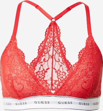 GUESS Triangle Bra 'Belle' in Red: front