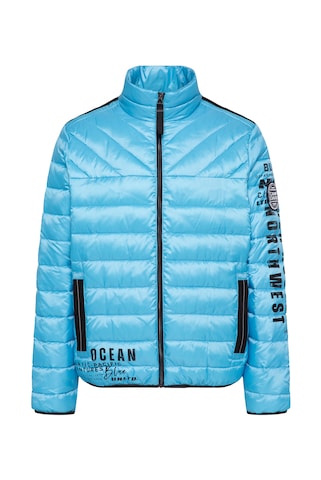 CAMP DAVID Winter Jacket in Blue: front