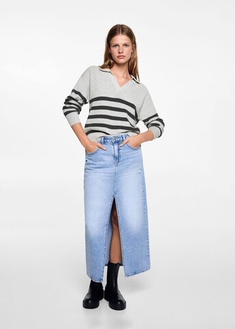 MANGO TEEN Pullover 'Nimes' in Grau
