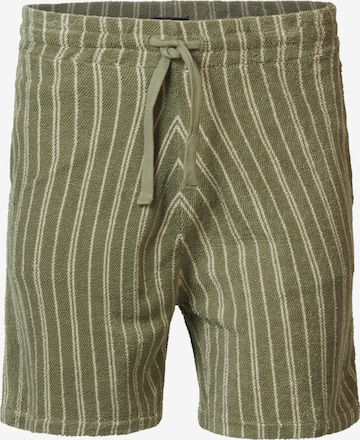 Petrol Industries Regular Pants 'Pearl' in Green: front