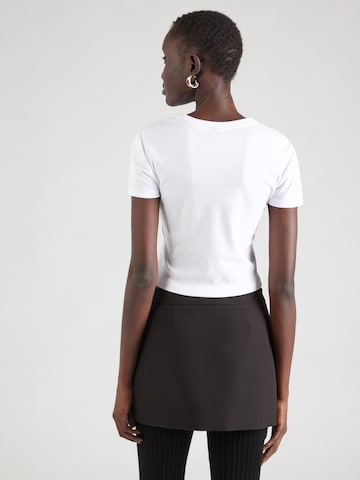 HUGO - Camiseta 'Delanor_2' en blanco