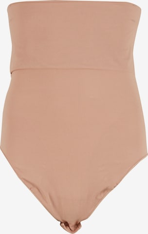 Slip scultant Lykkeland Atelier en marron : devant