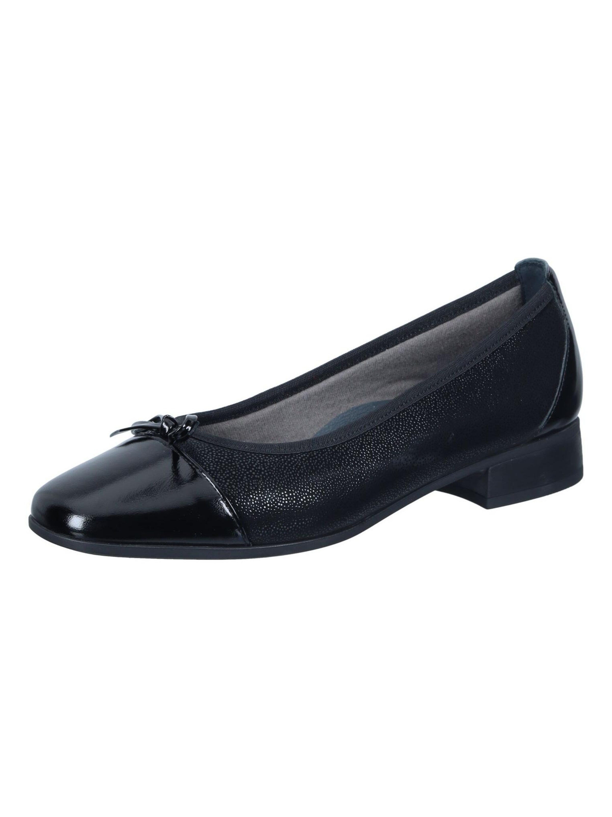 Comfortabel Ballerina 'Ballerinas'‌‌‌‌‌‌‌‌ in Schwarz: Vorderseite