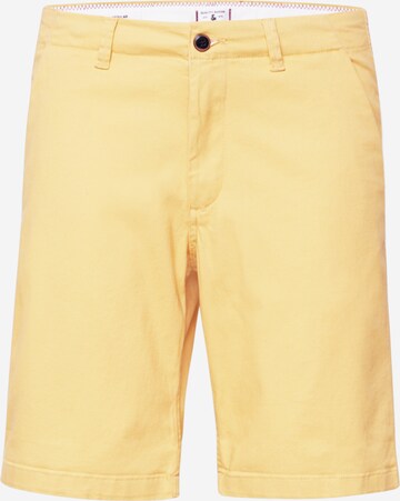 JACK & JONES Regular Chino Pants 'DAVE' in Yellow: front