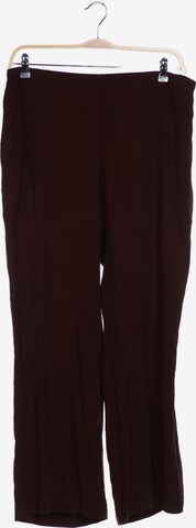 WEEKDAY Pants in XXL in Brown: front