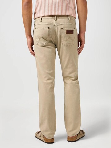 WRANGLER Regular Chino 'GREENSBORO TIMBERWOLF' in Beige