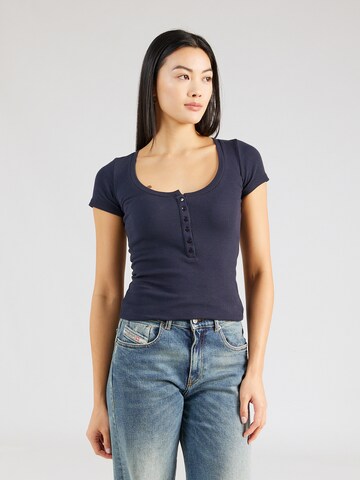 Pepe Jeans - Camiseta 'BABS' en azul: frente