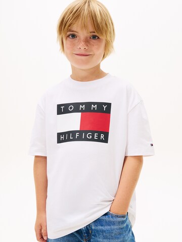 TOMMY HILFIGER Shirt 'HERITAGE' in White: front