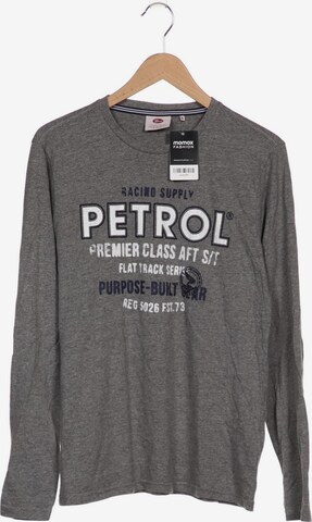 Petrol Industries Shirt in M in Grey: front