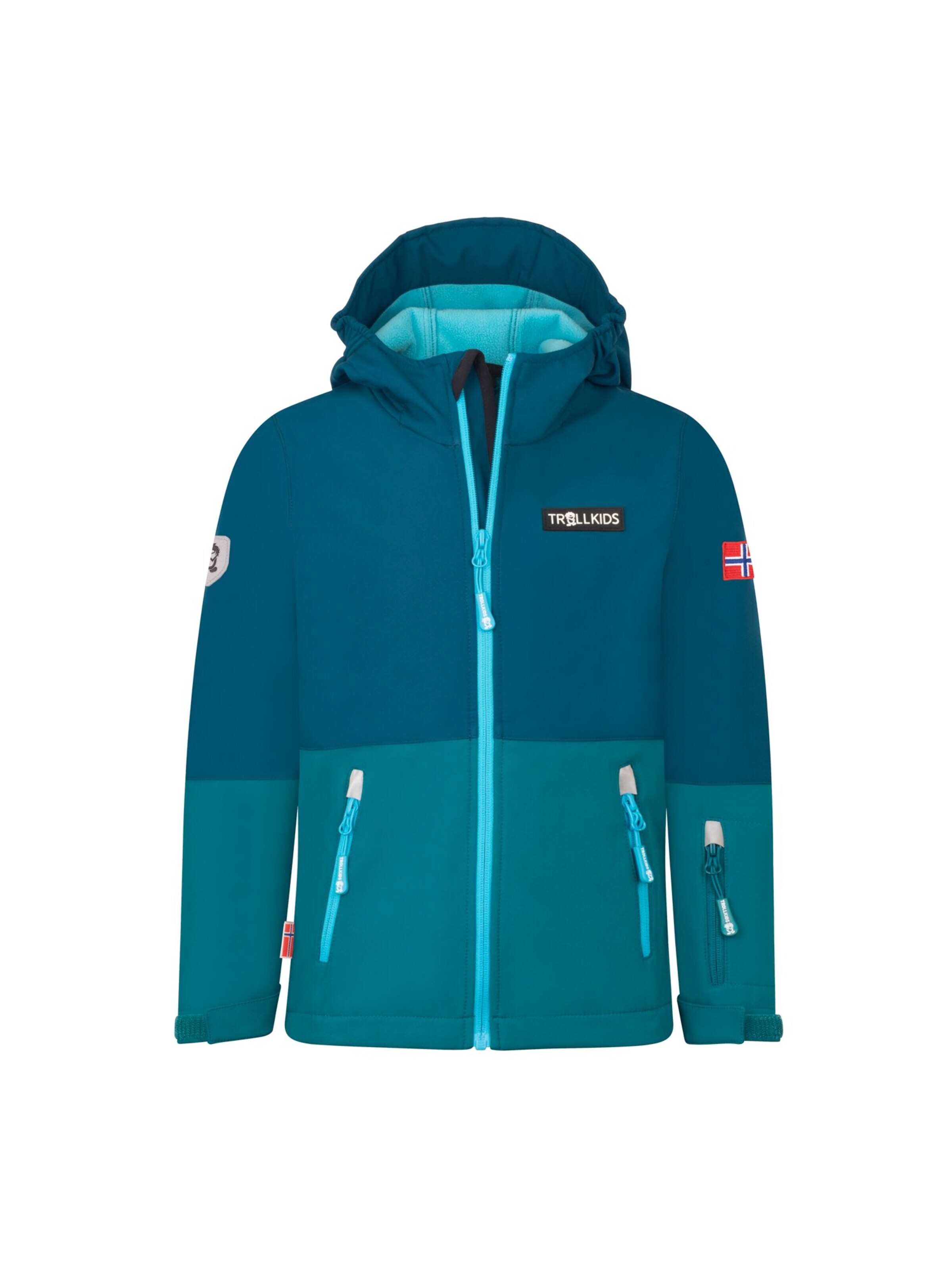 TROLLKIDS Outdoor jacket in Blue: front