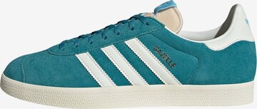 ADIDAS ORIGINALS Низкие кроссовки 'Gazelle' в Синий: спереди