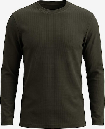 Sweat-shirt Trendyol en vert : devant