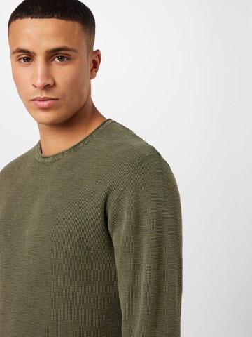 INDICODE JEANS Sweater 'Jadiel' in Green