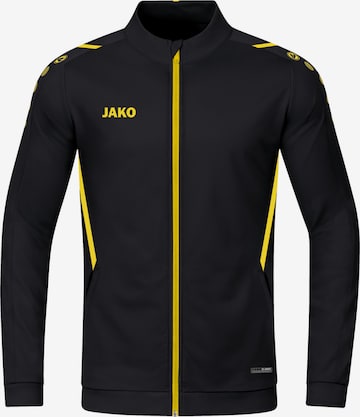 JAKO Athletic Jacket in Black: front