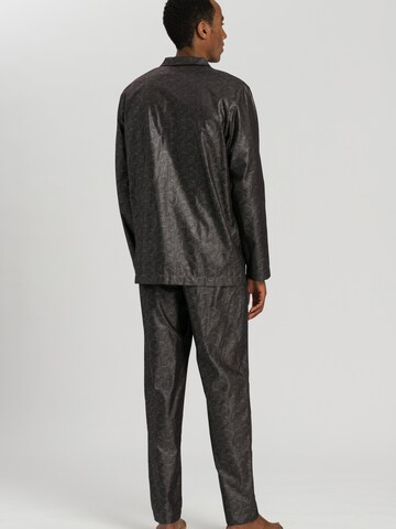 Hanro Pyjama lang 'Selection' in Zwart