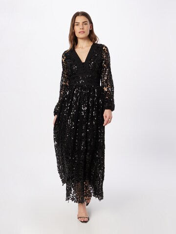 Robe de soirée Coast en noir : devant