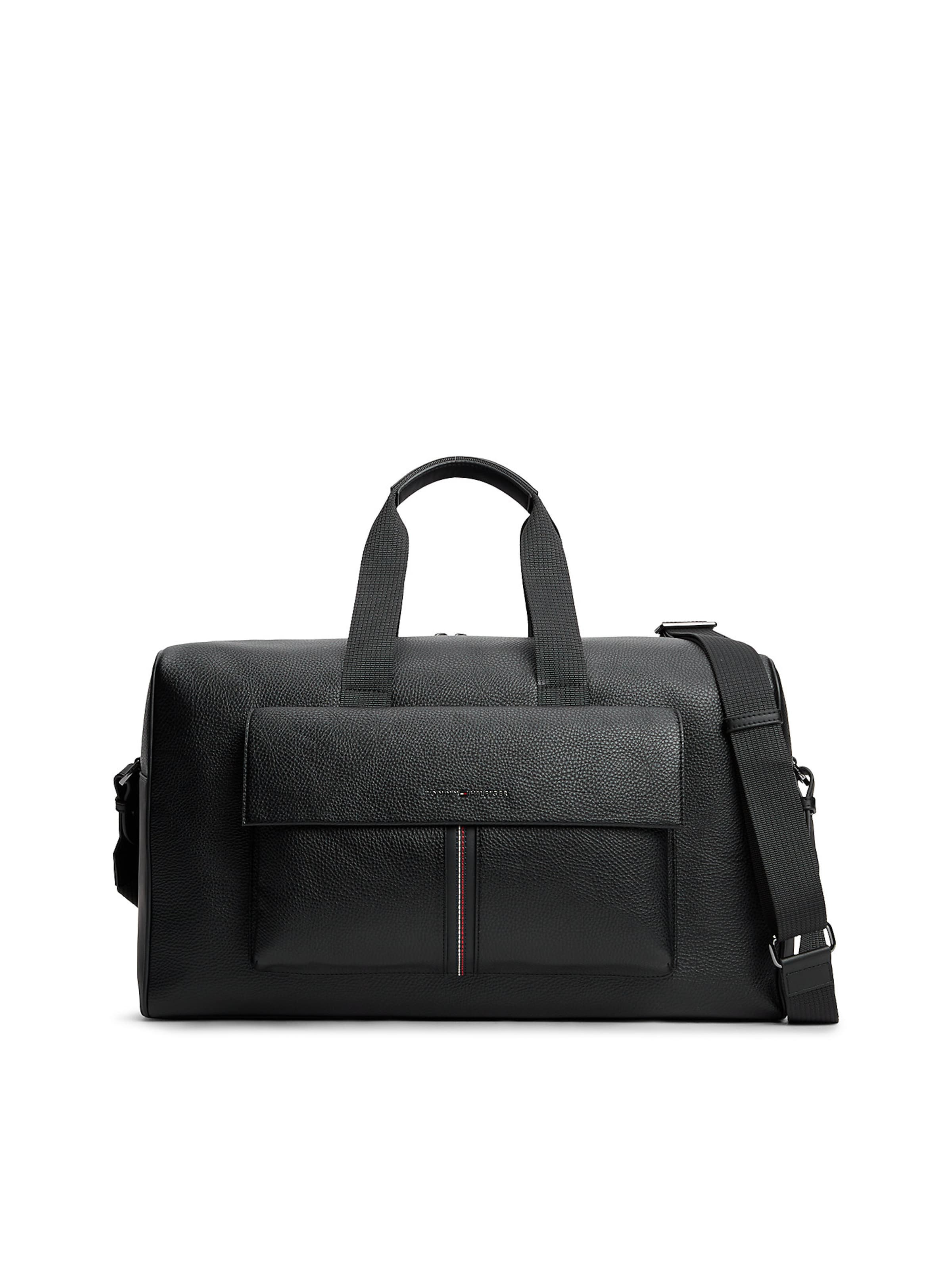 Sac de voyage TOMMY HILFIGER en noir : devant