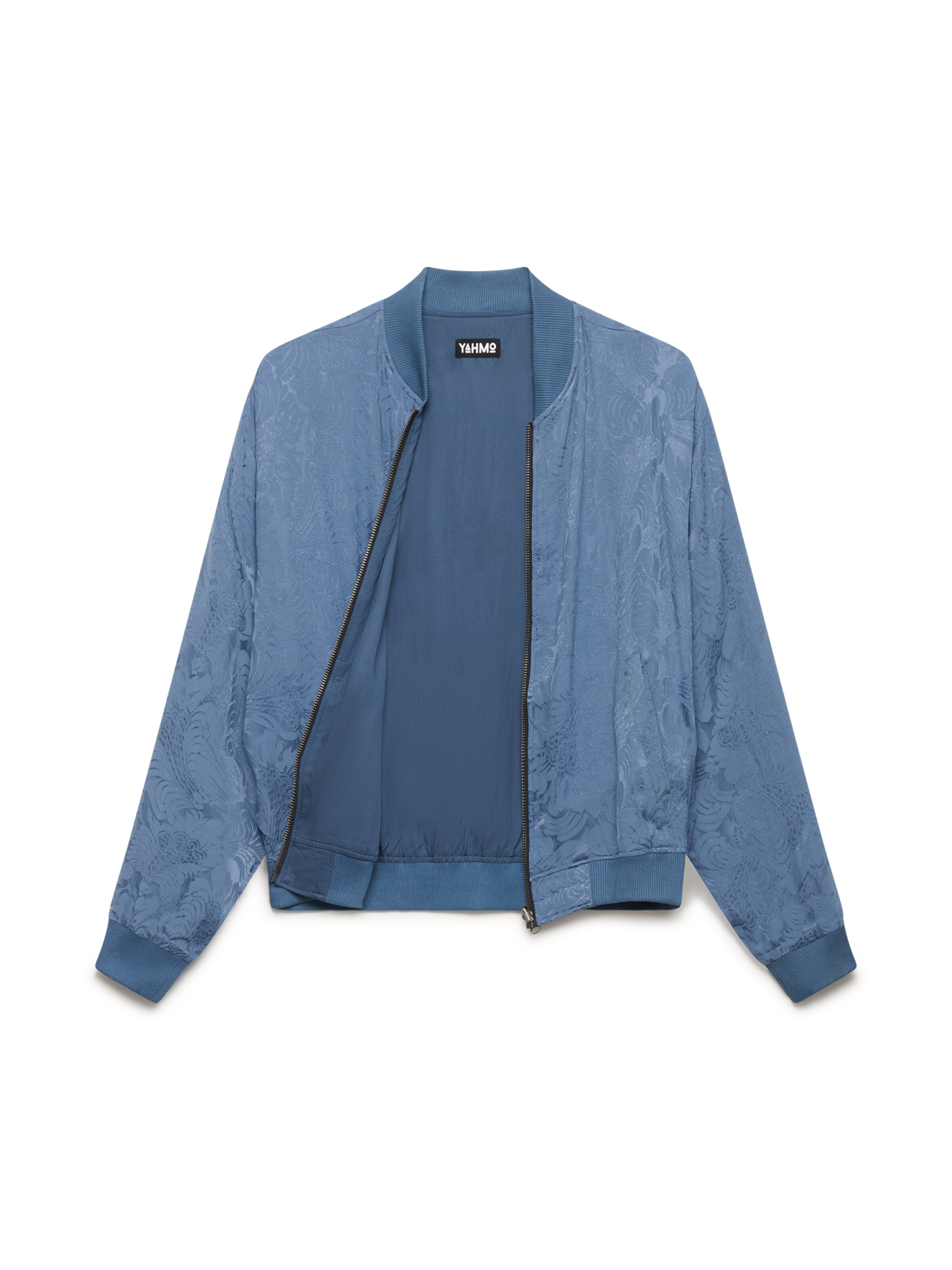 Yahmo Between-Season Jacket 'Lene' in Blue: front