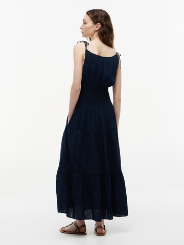 TOMMY HILFIGER Zomerjurk in Blauw