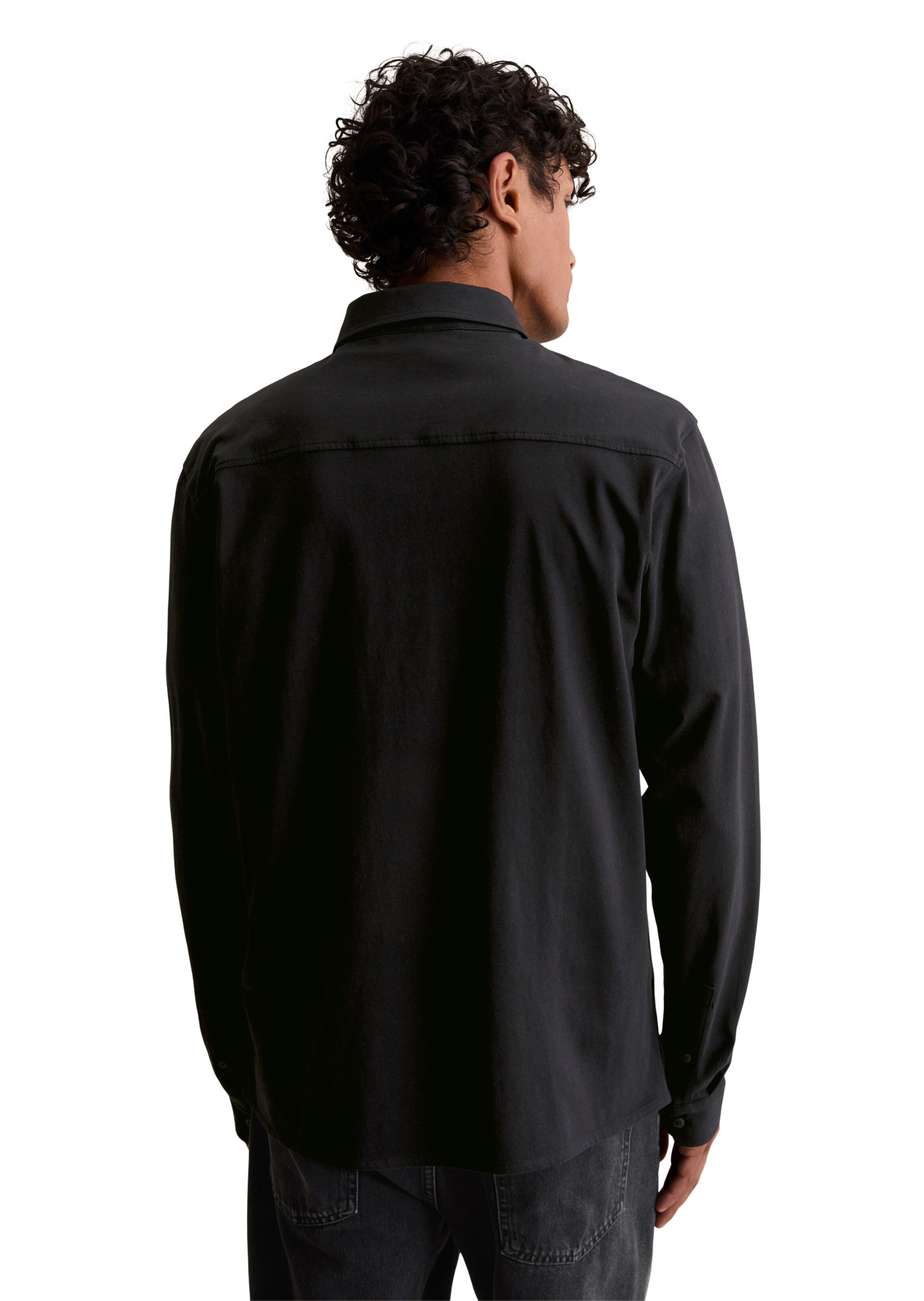 Marc O'Polo DENIM Comfort fit Overhemd in Zwart