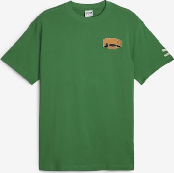 PUMA Performance Shirt in Green: front