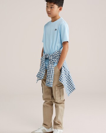 WE Fashion Regular Панталон в кафяво