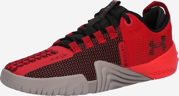 Chaussure de sport 'TriBase Reign 6' UNDER ARMOUR en rouge : devant