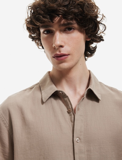 Koton Button Up Shirt in Brown, Item view