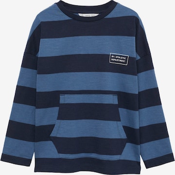 MANGO KIDS Shirt 'RUGBY' in Blue: front