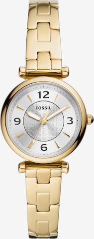 FOSSIL Zegarek analogowy w kolorze złoty: przód