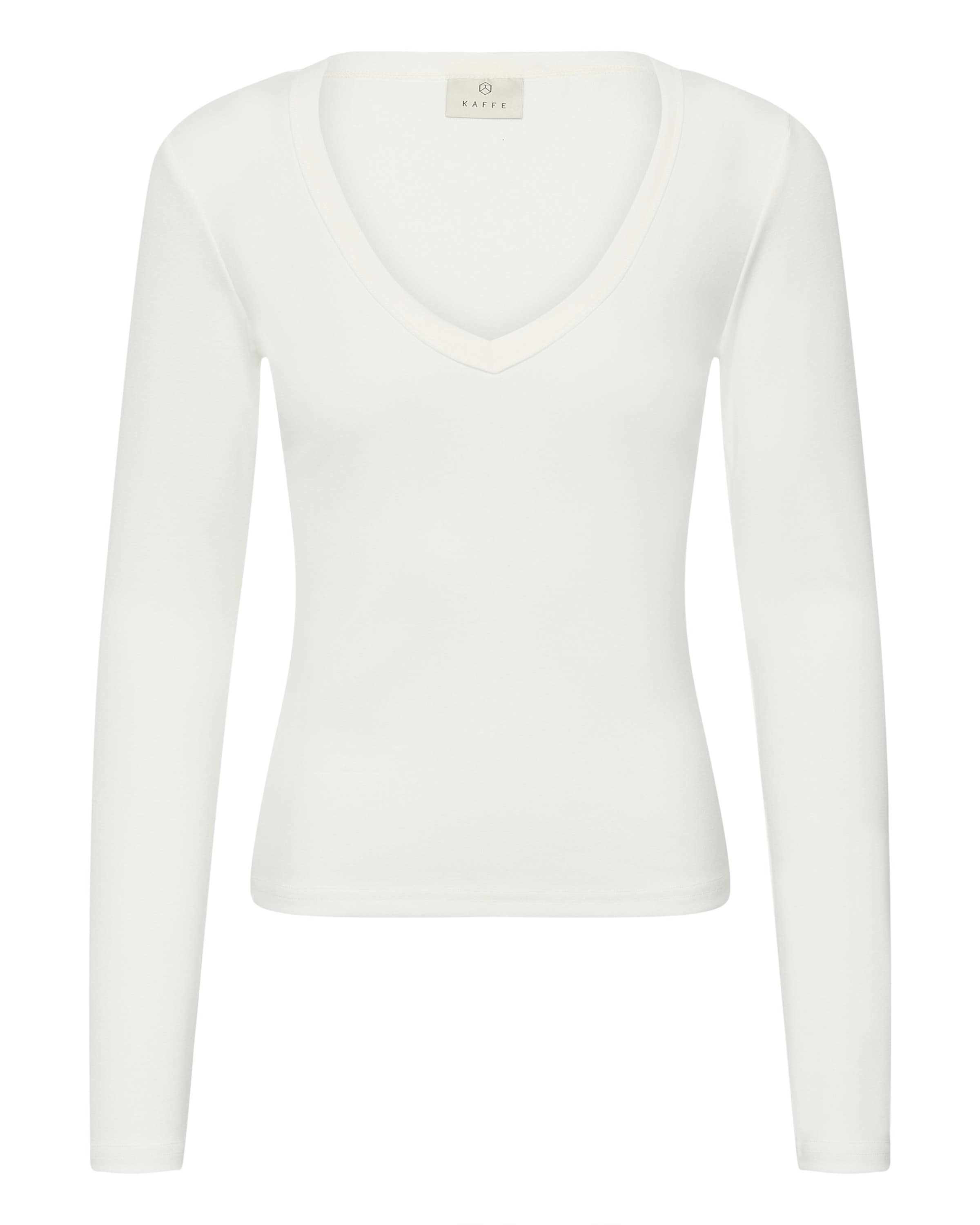 Kaffe - Camiseta 'KALiddy' en blanco: frente