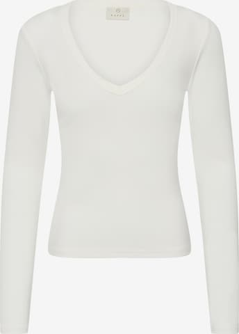 Kaffe - Camiseta 'KALiddy' en blanco: frente