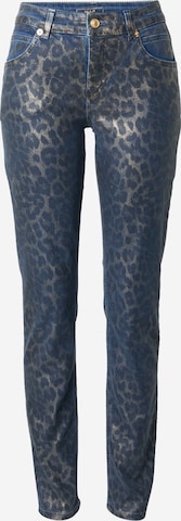 MACSlimfit Traperice 'Rich' - plava boja: prednji dio