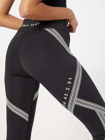 ONLY PLAY Skinny Workout Pants 'SHY' in Black