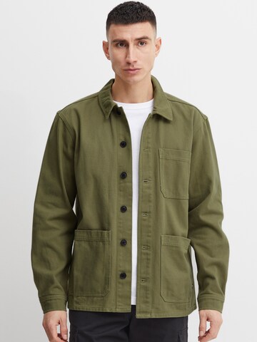 Veste mi-saison 'Cas' !Solid en vert : devant