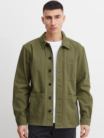 !Solid Prehodna jakna 'Cas' | zelena barva: sprednja stran