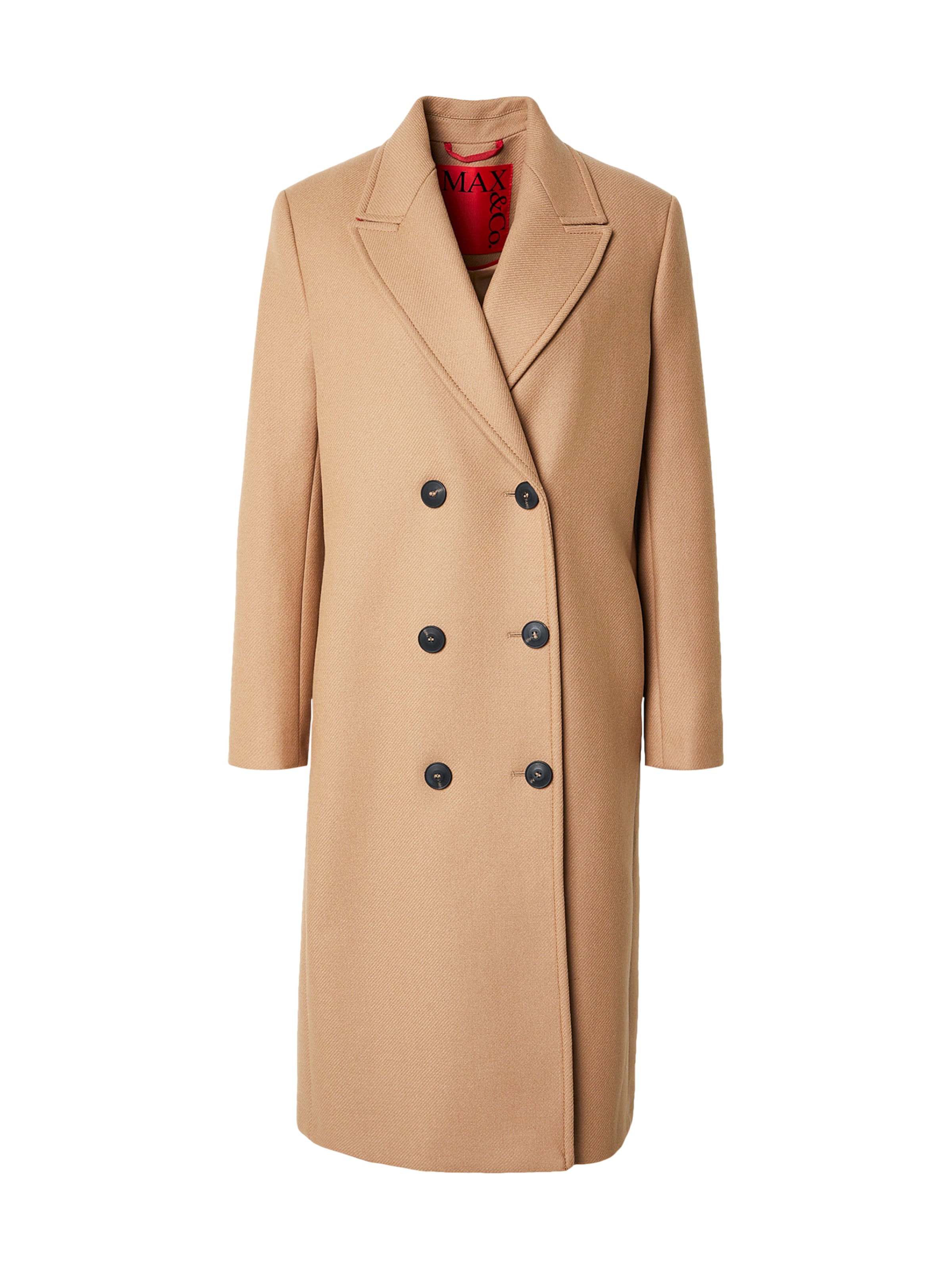 Palton de primăvară-toamnă 'RIDENTE' de la MAX&Co. pe bej: față
