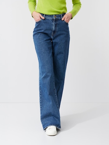 Flared Jeans '6288' di W. Wegener in blu: frontale