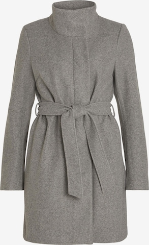 Vila Petite Between-Seasons Coat in Grey: front