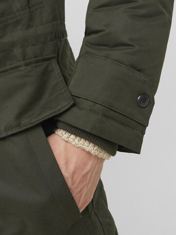 Parka invernale 'Clip' di JACK & JONES in verde