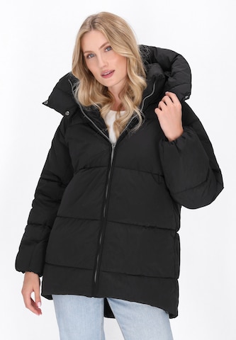 Veste d’hiver DreiMaster Maritim en noir : devant