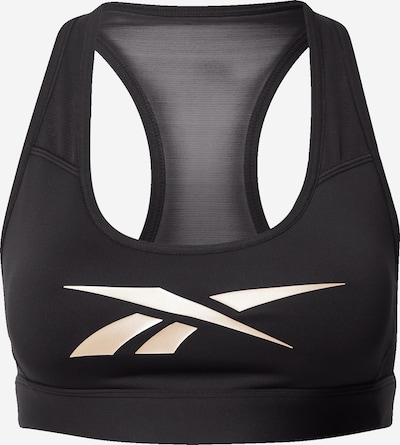REEBOK Sportbehå i beige / svart, Produktvy