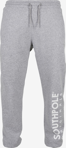 SOUTHPOLE Pants in Grey: front