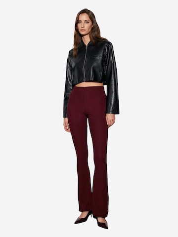 Dilvin Flared Leggings 'Gamaschen' in Red