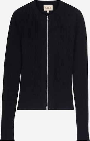 Cardigan GOBI Cashmere en noir : devant